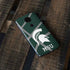 Michigan State University Green Basketball Moto E5 Plus Skin