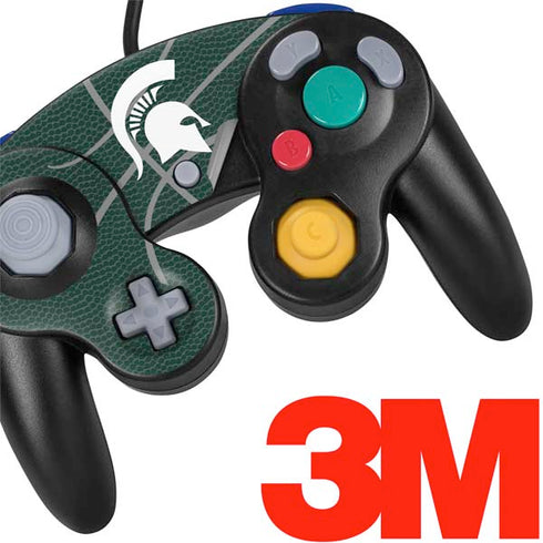 Michigan State University Green Basketball Nintendo GameCube Controller Skin