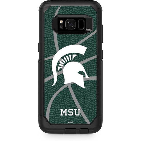 Michigan State University Green Basketball Otterbox Commuter Galaxy Skin