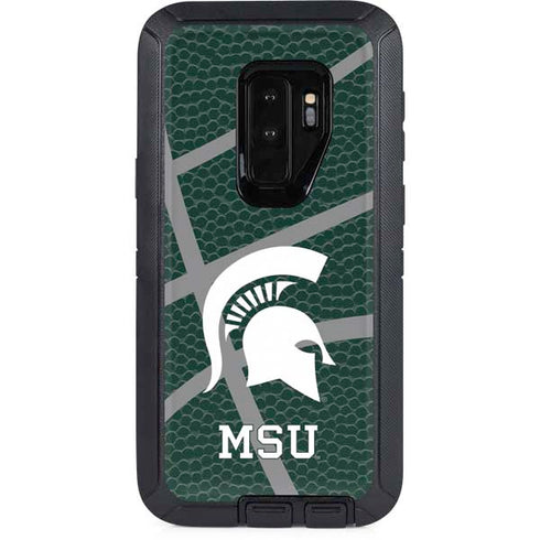 Michigan State University Green Basketball Otterbox Defender Galaxy Skin
