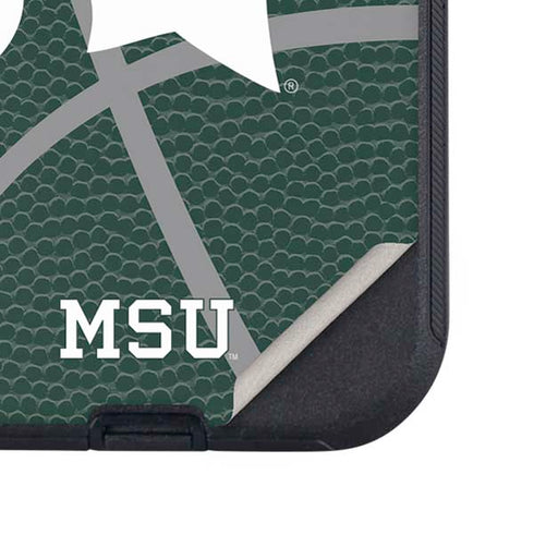 Michigan State University Green Basketball Otterbox Defender iPhone Skin