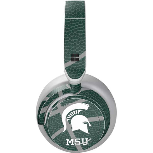 Michigan State University Green Basketball Surface Headphones Skin