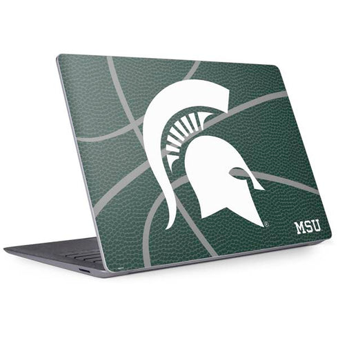 Michigan State University Green Basketball Surface Laptop 3 13.5in Skin