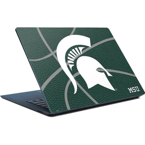 Michigan State University Green Basketball Surface Laptop Skin