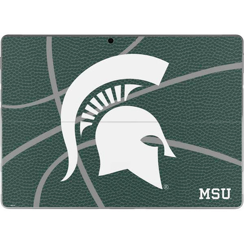 Michigan State University Green Basketball Surface Pro 9 Skin