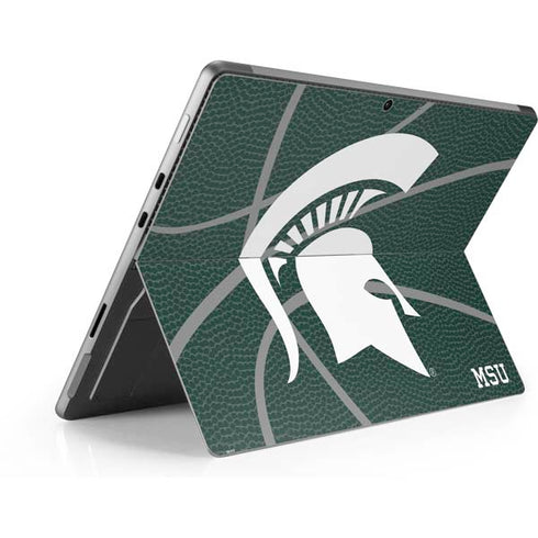 Michigan State University Green Basketball Surface Pro 9 Skin