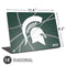 Michigan State University Green Basketball Universal Laptop 14in (11.4 x 8.2in) Skin