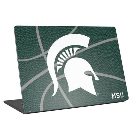 Michigan State University Green Basketball Universal Laptop 16.6in (13.4 x 9.7in) Skin