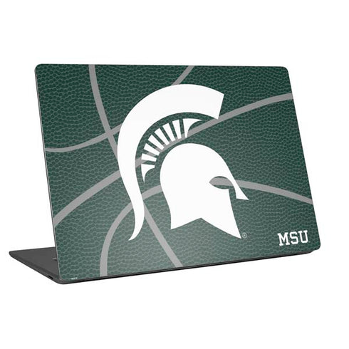 Michigan State University Green Basketball Universal Laptop 16in (13 x 9.4in) Skin