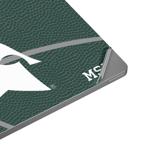 Michigan State University Green Basketball Universal Laptop 16in (13 x 9.4in) Skin