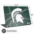 Michigan State University Green Basketball Universal Laptop 17in (13.8 x 10in) Skin