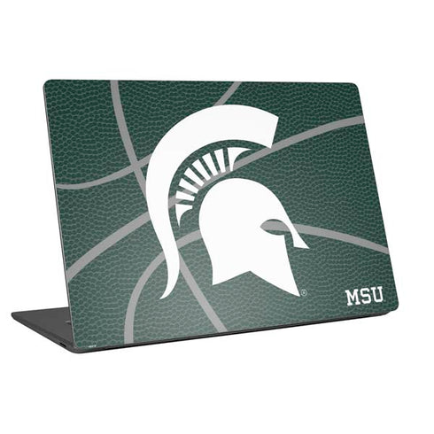 Michigan State University Green Basketball Universal Laptop 17in (13.8 x 10in) Skin