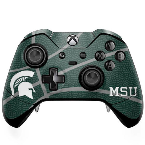 Michigan State University Green Basketball Xbox One Elite Controller Skin