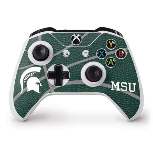 Michigan State University Green Basketball Xbox One S Controller Skin