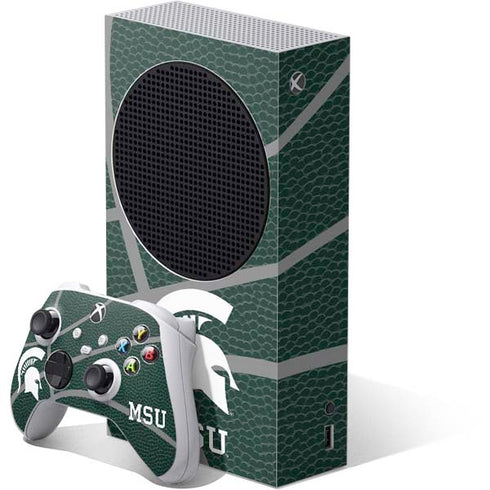 Michigan State University Green Basketball Xbox Series S Bundle Skin