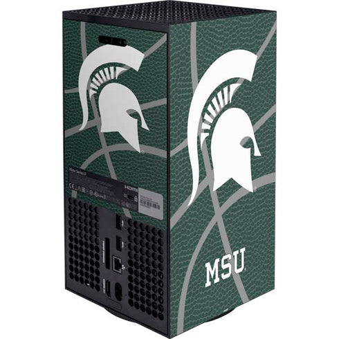 Michigan State University Green Basketball Xbox Series X Bundle Skin