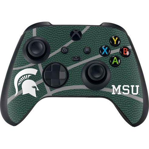 Michigan State University Green Basketball Xbox Series X Controller Skin