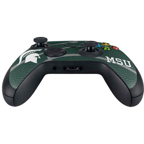 Michigan State University Green Basketball Xbox Series X Controller Skin
