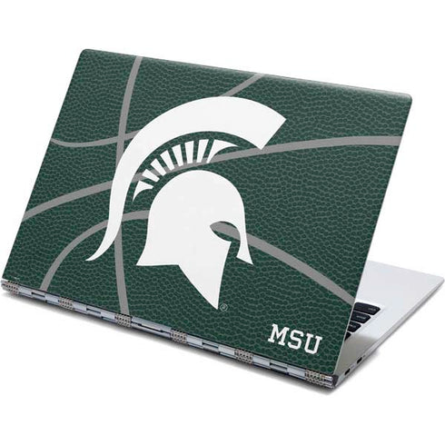Michigan State University Green Basketball Yoga 910 2-in-1 14in Touch-Screen Skin
