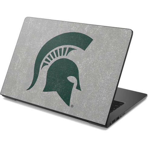 Michigan State University Grey Spartans Logo Dell Chromebook Skin