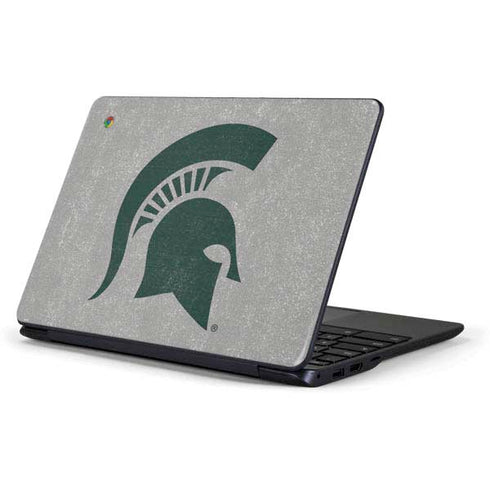 Michigan State University Grey Spartans Logo Samsung Chromebook Skin