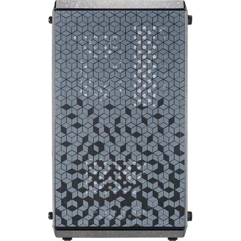 Michigan State University Grey Spartans Logo Cooler Master MasterBox Q300L Mini Tower Skin