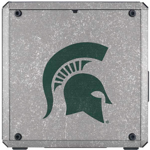 Michigan State University Grey Spartans Logo Cooler Master MasterBox Q300L Mini Tower Skin