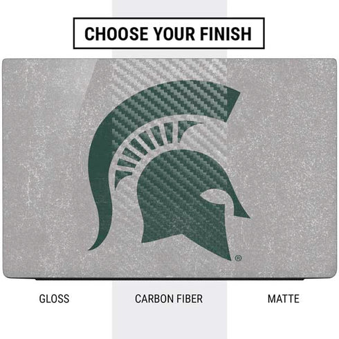 Michigan State University Grey Spartans Logo Dell Vostro Skin