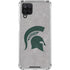 Michigan State University Grey Spartans Logo Galaxy A12 Clear Case