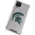 Michigan State University Grey Spartans Logo Galaxy A12 Clear Case