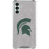 Michigan State University Grey Spartans Logo Galaxy A13 5G Clear Case