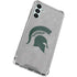Michigan State University Grey Spartans Logo Galaxy A13 5G Clear Case