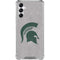 Michigan State University Grey Spartans Logo Galaxy A14 5G Clear Case