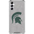 Michigan State University Grey Spartans Logo Galaxy A15 5G Clear Case