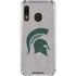 Michigan State University Grey Spartans Logo Galaxy A30 Clear Case