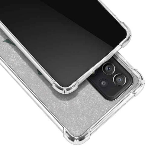 Michigan State University Grey Spartans Logo Galaxy A52 5G Clear Case