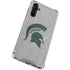 Michigan State University Grey Spartans Logo Galaxy A54 5G Clear Case