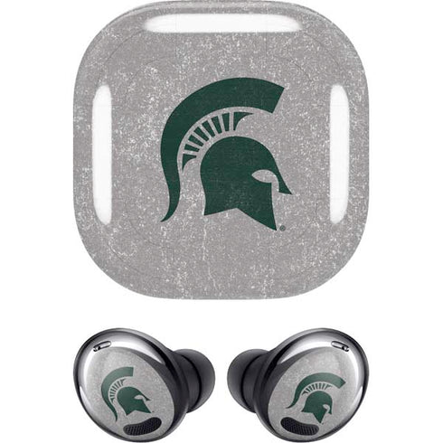 Michigan State University Grey Spartans Logo Galaxy Buds Pro Skin