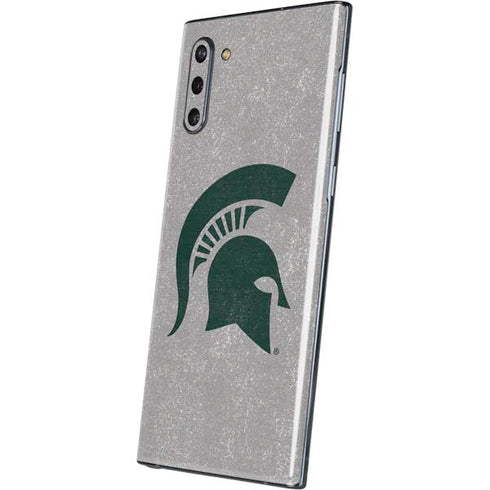 Michigan State University Grey Spartans Logo Galaxy Note 10 Skin