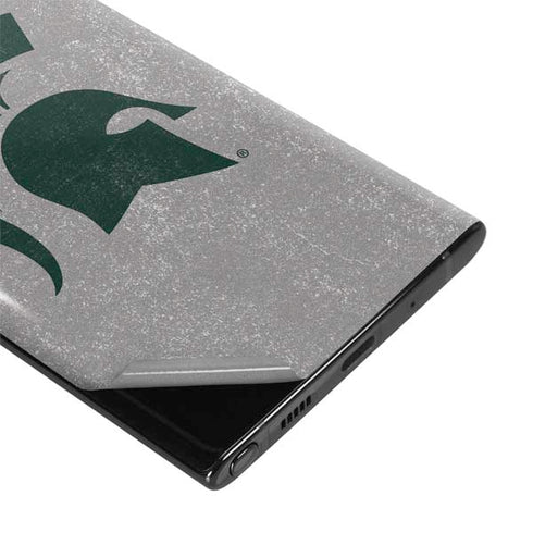 Michigan State University Grey Spartans Logo Galaxy Note 10 Skin