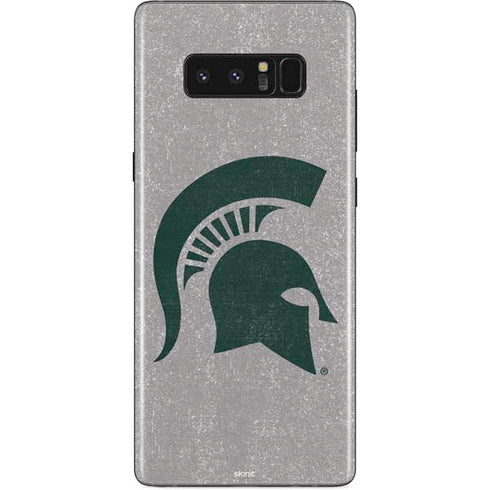 Michigan State University Grey Spartans Logo Galaxy Note 8 Skin