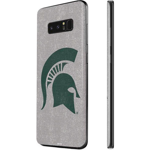 Michigan State University Grey Spartans Logo Galaxy Note 8 Skin