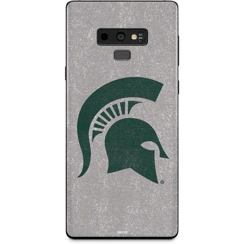 Michigan State University Grey Spartans Logo Galaxy Note 9 Skin