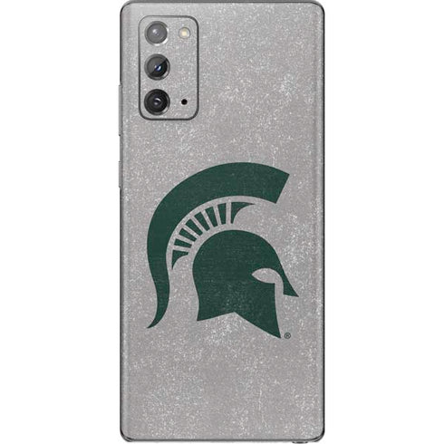 Michigan State University Grey Spartans Logo Galaxy Note20 5G Skin