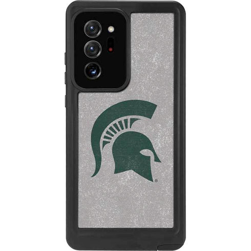 Michigan State University Grey Spartans Logo Galaxy Note20 Ultra 5G Waterproof Case