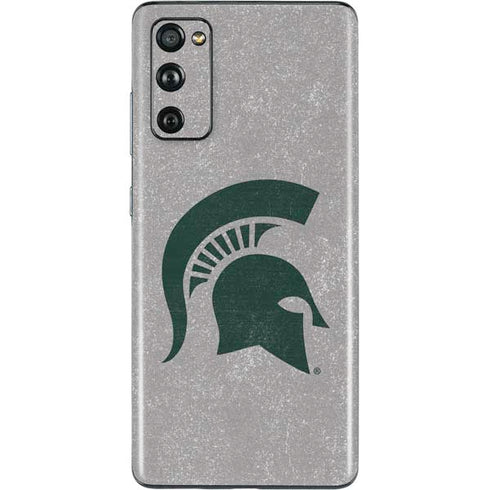 Michigan State University Grey Spartans Logo Galaxy S20 Fan Edition Skin