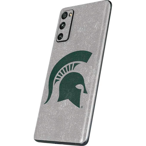 Michigan State University Grey Spartans Logo Galaxy S20 Fan Edition Skin