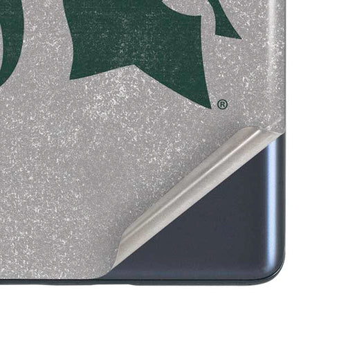 Michigan State University Grey Spartans Logo Galaxy S20 Fan Edition Skin