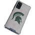 Michigan State University Grey Spartans Logo Galaxy S20 FE Clear Case