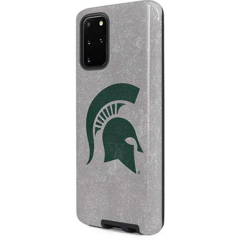 Michigan State University Grey Spartans Logo Galaxy S20 Plus Pro Case
